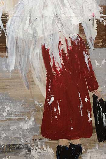 Referenzen | Bild Woman in rain | Detailansicht 1