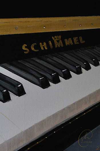 Referenzen | Bild Mein Klavier | Detailansicht 1