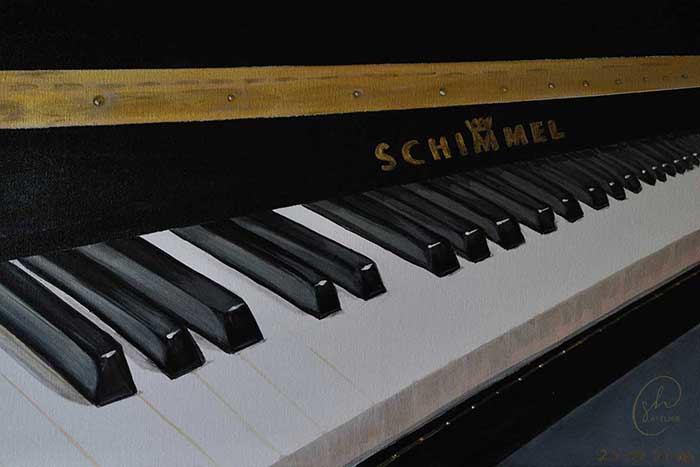 Referenzen | Bild Mein Klavier von Susanne Hoos - Krombach