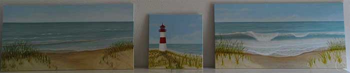 Referenzen | Bilderserie Sylter Strandimpressionen | Gesamtansicht aller Bilder