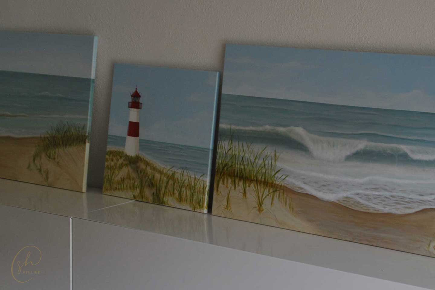 Referenzen | Bilderserie Sylter Strandimpressionen von Susanne Hoos - Krombach