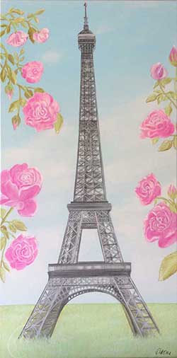 Referenzen | Bild Märchenhafter Eiffelturm von Susanne Hoos - Krombach