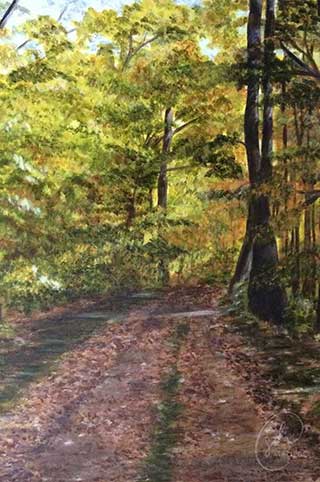 Referenzen | Bild Waldspaziergang | Detailansicht 1