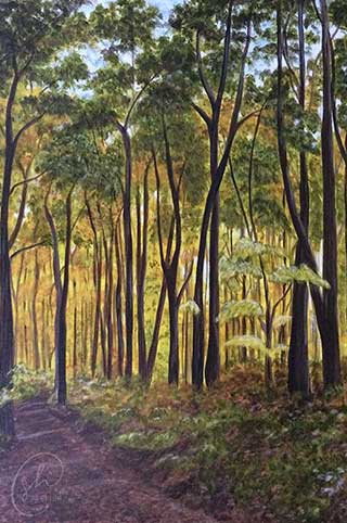 Referenzen | Bild Waldspaziergang von Susanne Hoos - Krombach