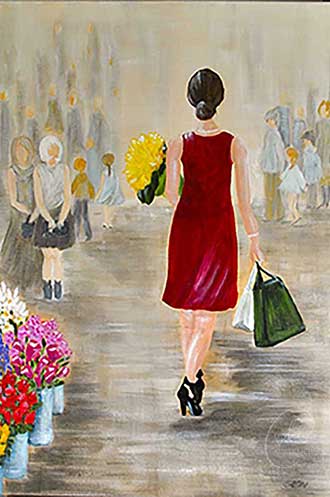 Referenzen | Bild Marktbesuch von Susanne Hoos - Krombach