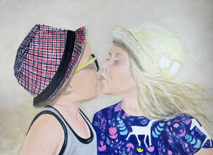 Referenzen | Bild Geschwisterliebe von Susanne Hoos - Krombach