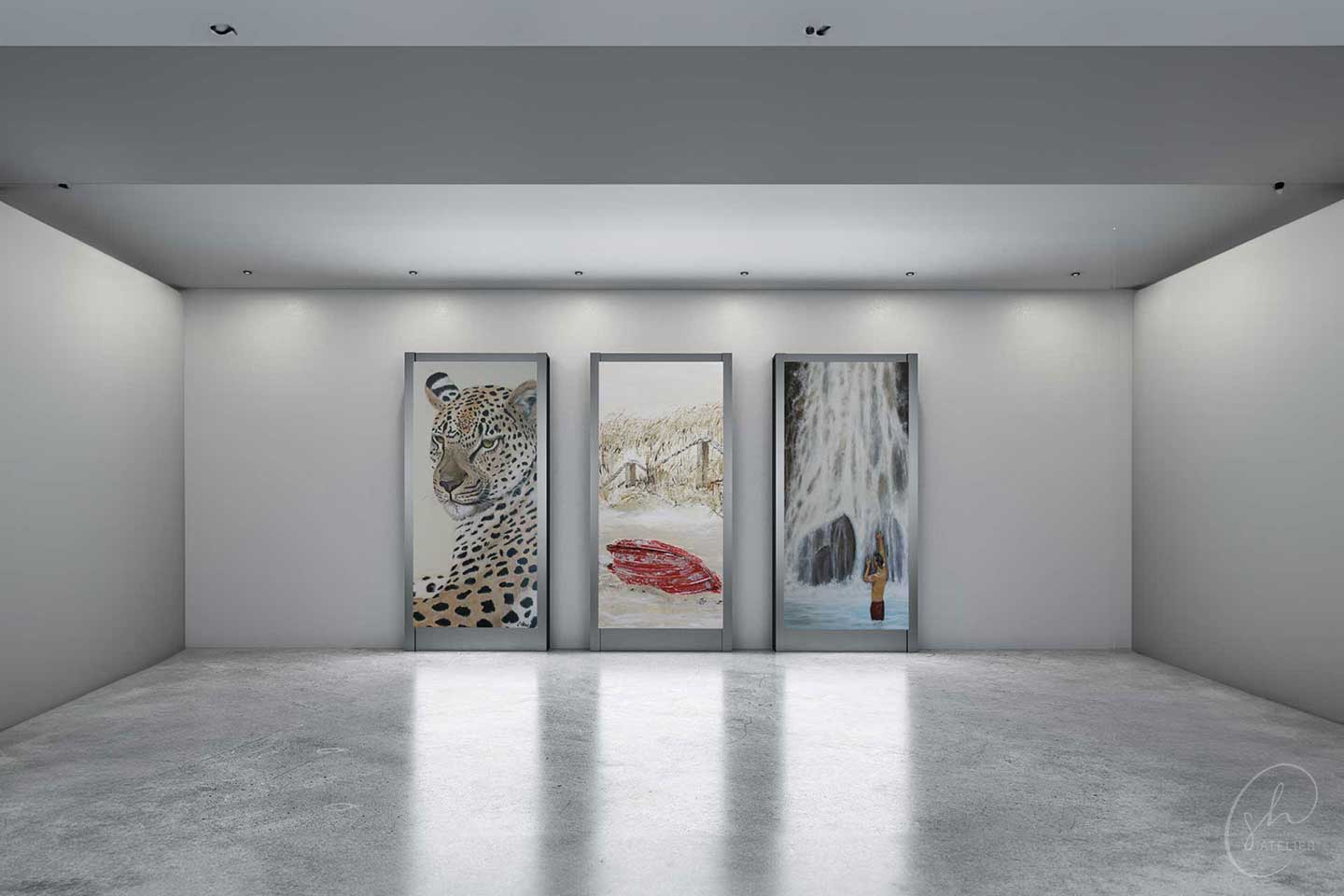 Galerie der zu angebotenen Bilder von Susanne Hoos.