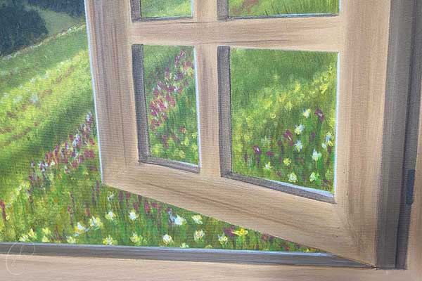 Verkauf von Gemälden | Ausblick | Detailansicht