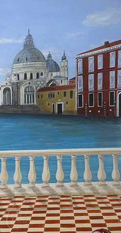 Referenzen | Bild Maskenball in Venedig | Detailansicht 1