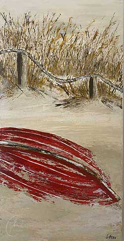 Verkauf von Gemälden | Boot No 1 von Susanne Hoos