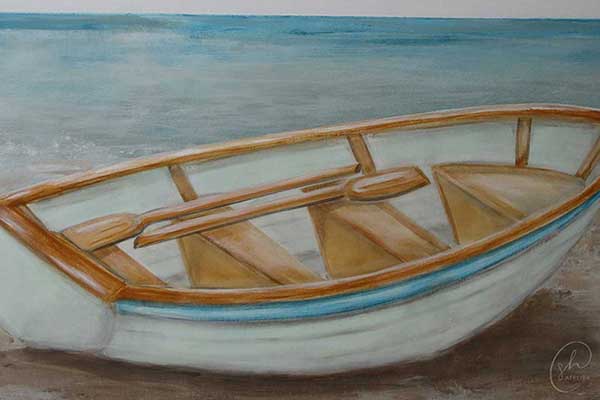 Verkauf von Gemälden | Boot No 2 | Detailansicht