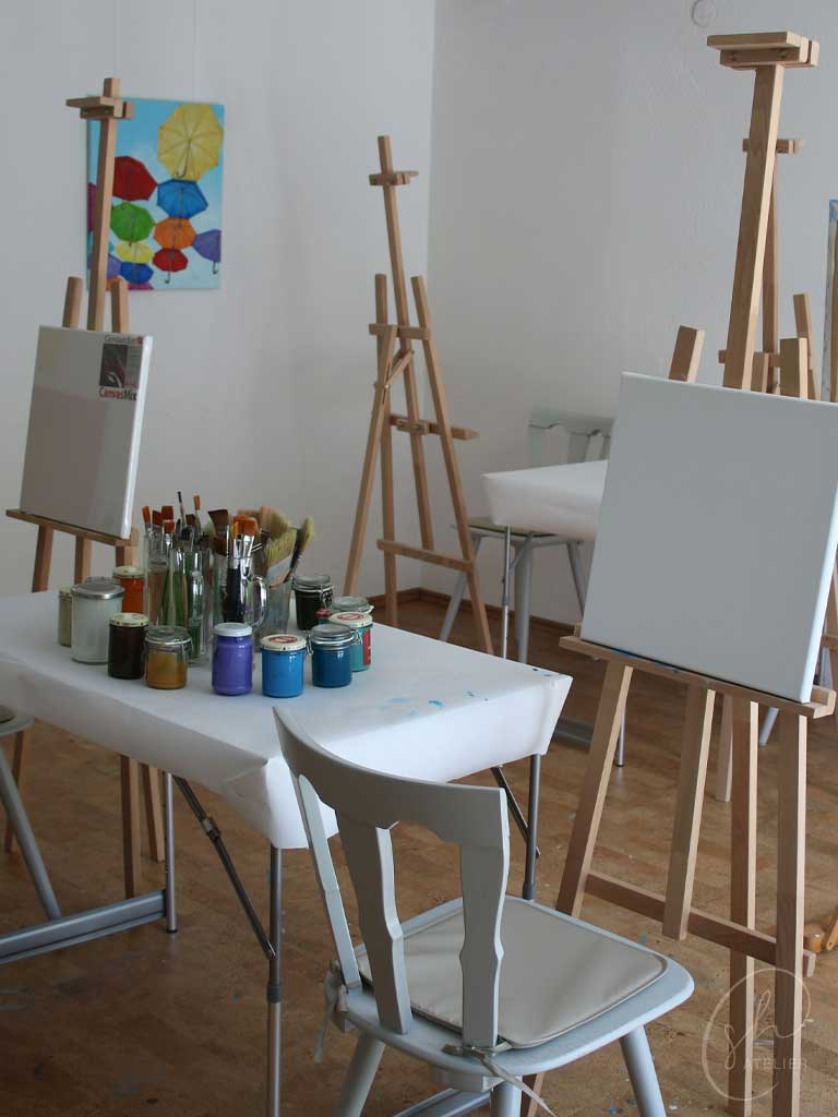 Blick ins Atelier.
