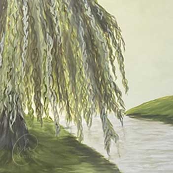 Flußimpressionen - ein Bild aus einem Workshop.