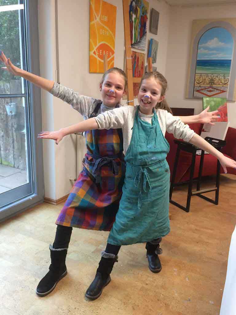 Die Mädels hatten richtig Spaß!